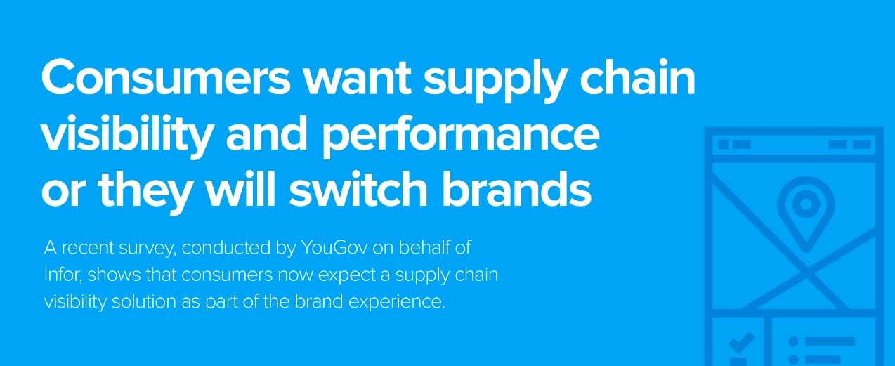 Consumers want supply chain visibility